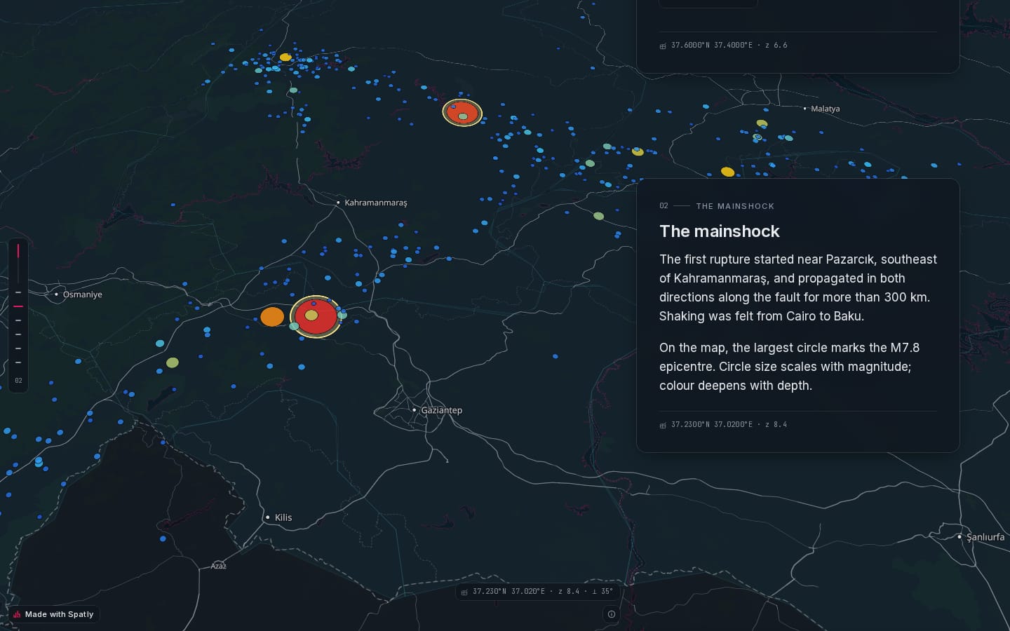 Kahramanmaraş 2023: chapter 2: The mainshock
